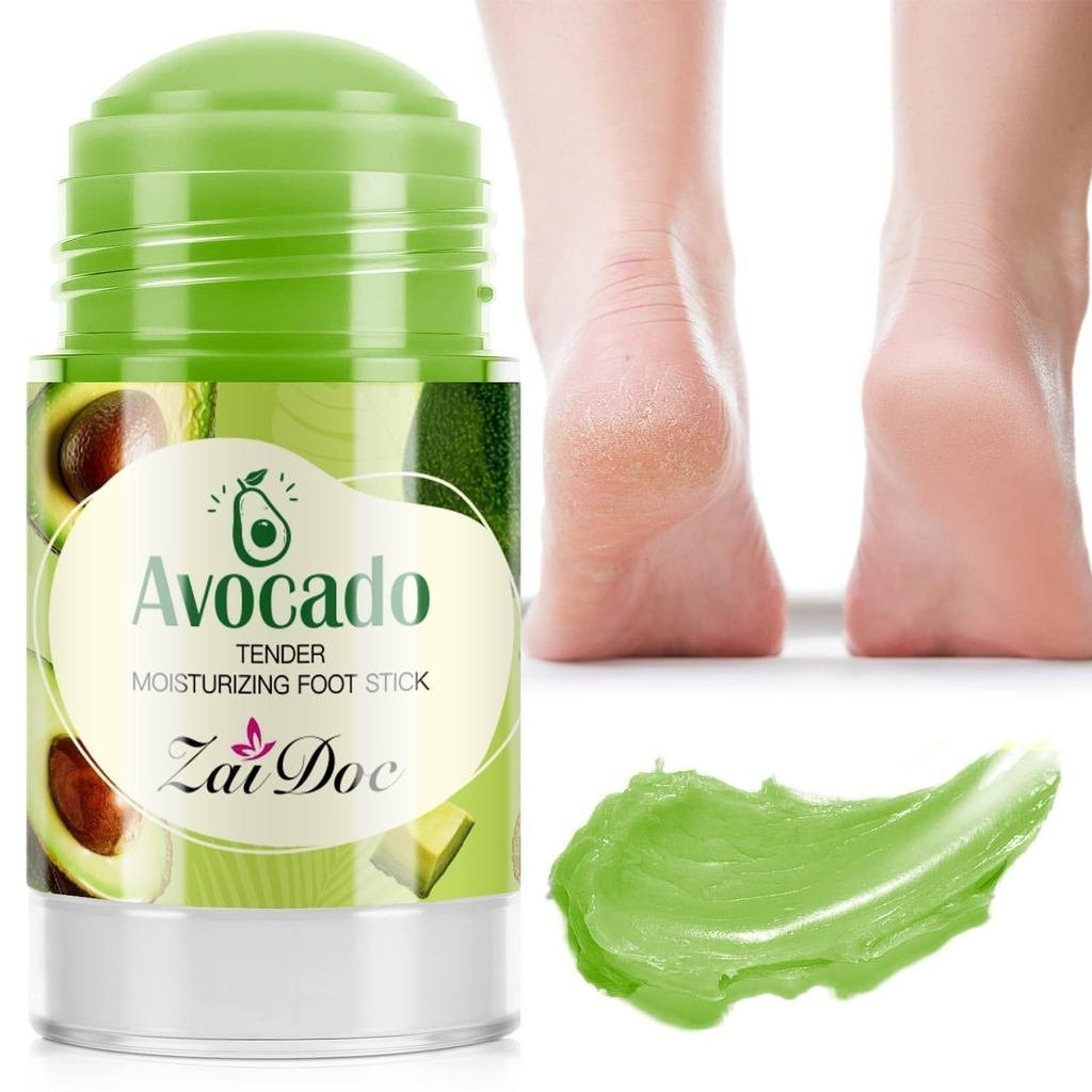 Tender Moisturizing Foot Cream, Liquid Pave & Olive Oil for Dry & Cracked Heels,1.41oz (อะโวคาโด)