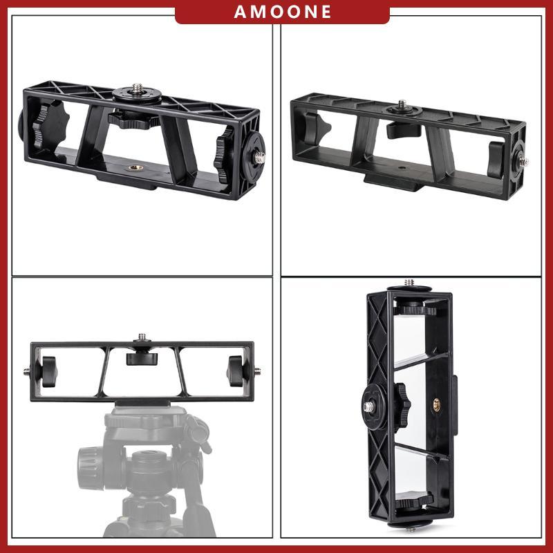 AMOONE ที่วางโทรศัพท์ Mount Adapter Vlog Studio Live Streaming Tool สําหรับโทรศัพท์เติมแสง
