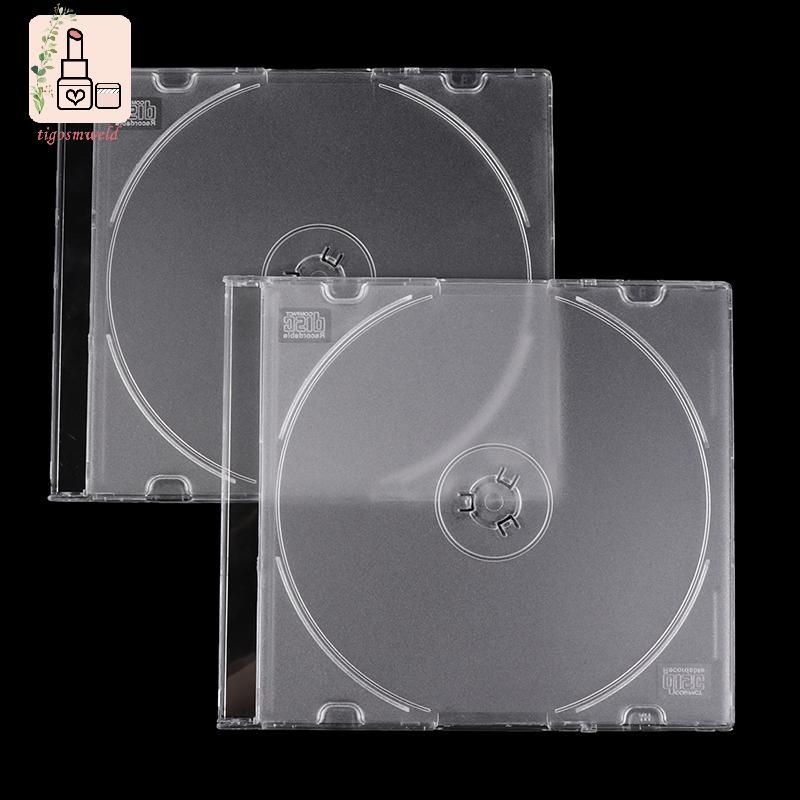 [FI] CD Storage Case Transparent Stand ที่วางอะคริลิคสําหรับ CDs DVD Storage Holder Transparent GOOD