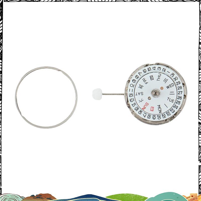 Super Miyota 8205 การเคลื่อนไหวนาฬิกาอัตโนมัติ 3 Hands Date/Day Dual Calendar