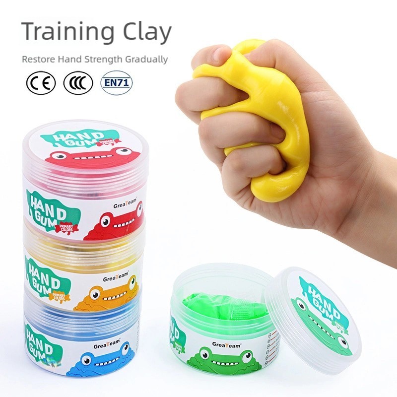 Kids Rehabilitation Therapy Putty - โคลนฝึกความแข็งแรงของนิ้ว
