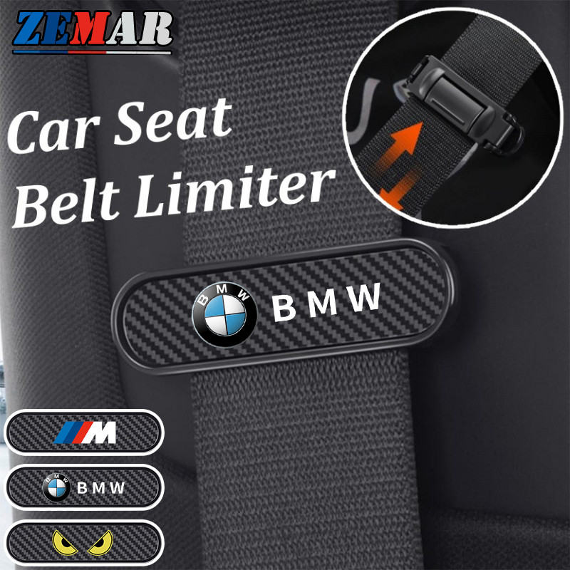 BMW Universal Car Seat Belt Limiter Car Seat Belt Buckle Clamp Car Seat Belt Fixing Adjuster รถอุปกร