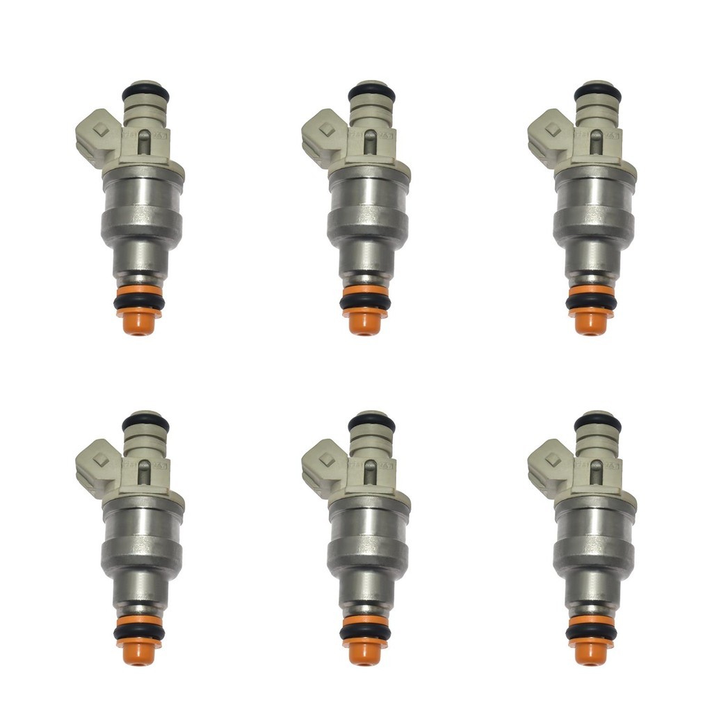 1/4/6PCS หัวฉีดน้ํามันเชื้อเพลิง F47E-A2E สําหรับ Ford Mustang Taurus Ranger E-250 F-350 Aerostar V6