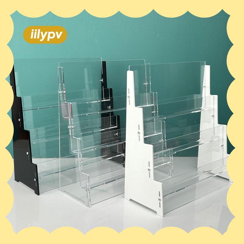[ilypv] Sports Card Display Shelf Shelf Sleeved Trading Cards Display Stand for Shop