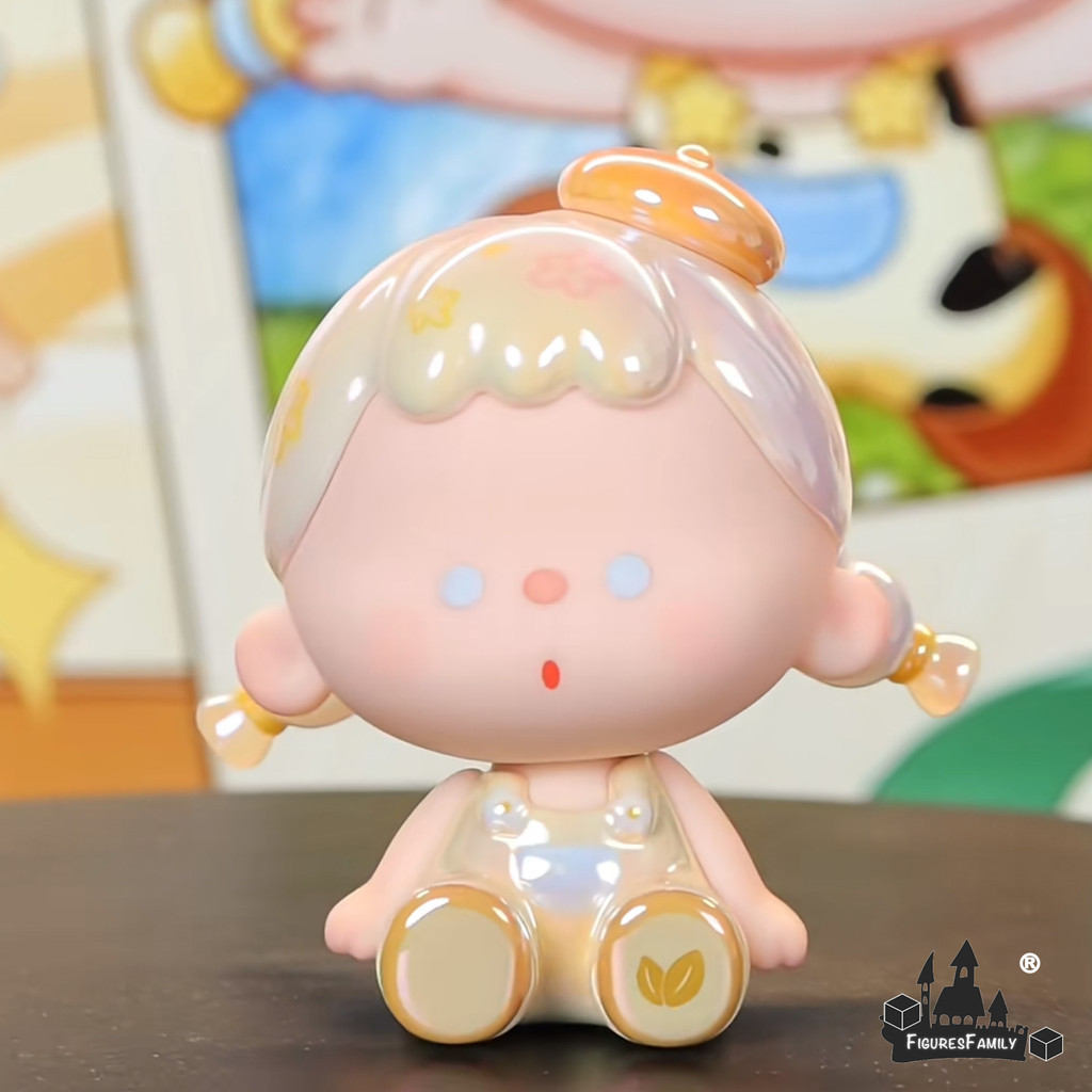 [ของแท้] วูยูยู อาชีพ ฝัน ชุด ถั่วน่ารักสไตล์พื้นฐานและลับยืนยันมินิรูปตุ๊กตาเครื่องประดับของขวัญ