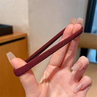 เชือกผูกผมยืดหยุ่น 96 ชิ้น สีสันสดใส นุ่ม และทนทาน พร้อมใช้งานทุกวัน เป็นของขวัญสำหรับสาวๆ