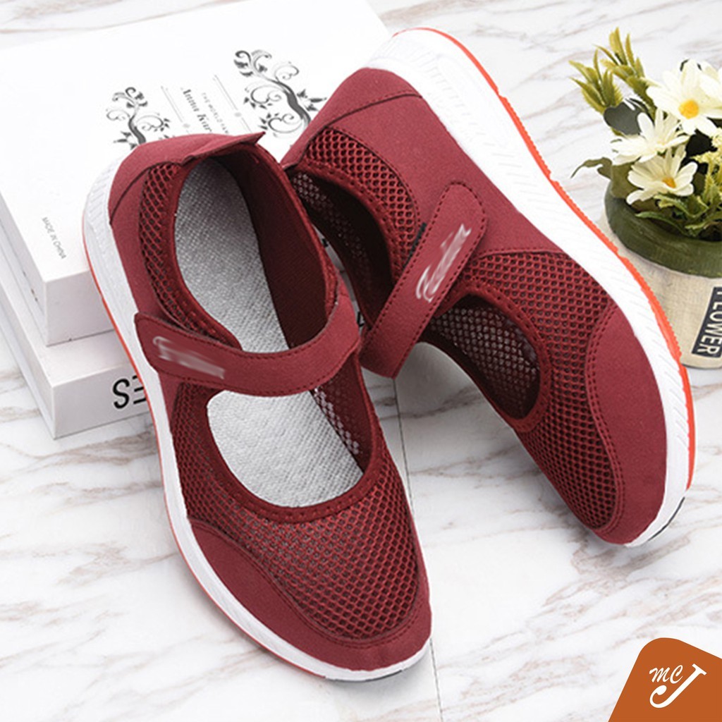 AE2 McJoden - MOMO WOMEN SHOE RUNNING SPORT SHOES SNEAKERS KASUT PEREMPUAN WANITA(ตัดเล็ก) (518)