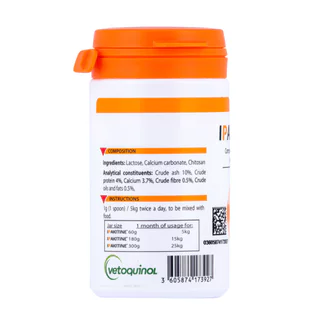IPAKITINE [แท้💯] อาหารเสริมช่วยดักจับฟอสฟอรัส ชนิดผงโรยอาหาร สำหรับสุนัขและแมวโรคไต 60 g.