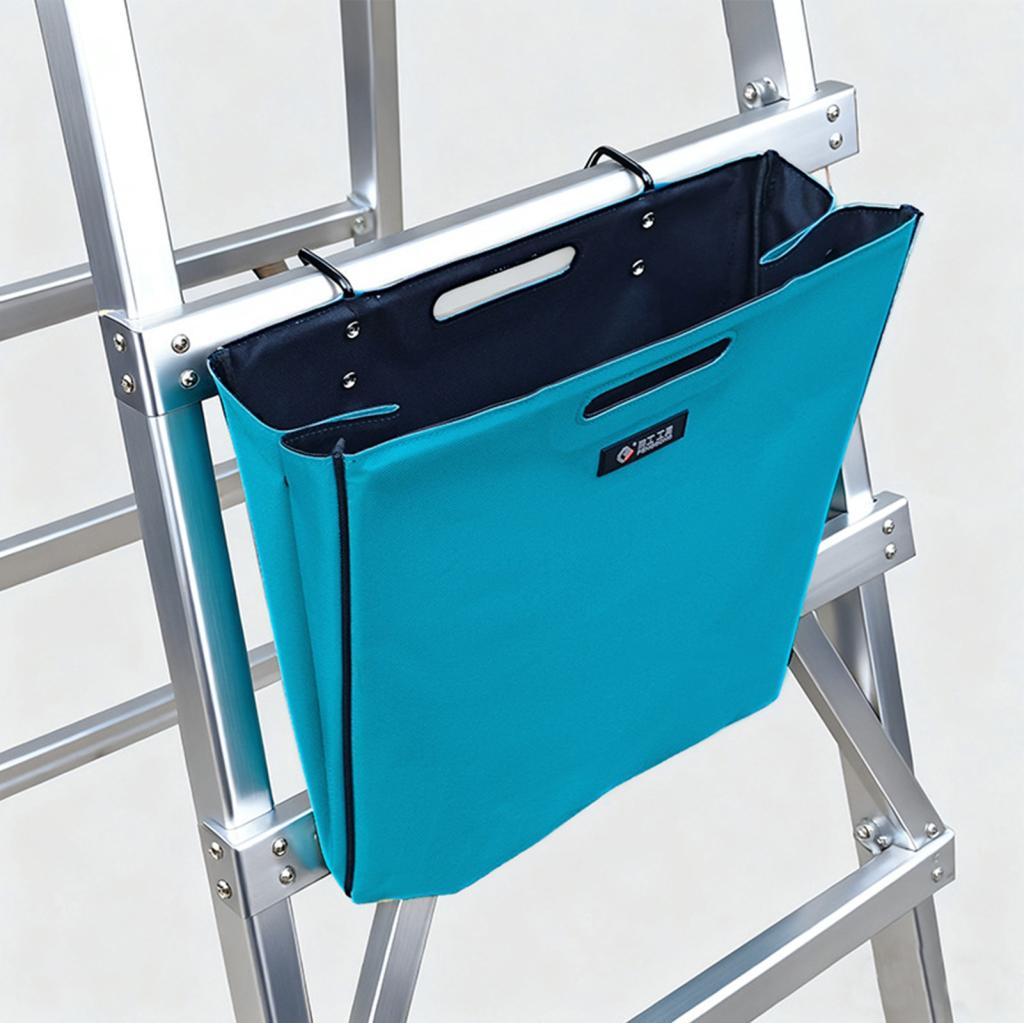 Deo Luocute 16 นิ้วบันไดกระเป๋าเครื่องมือ Heavy Duty Oxford ผ้ากระเป๋ารูปร่างสําหรับ Easy Access Ste
