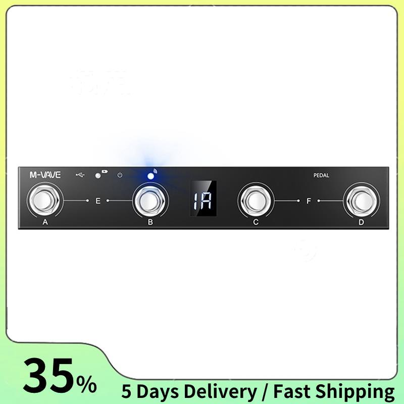 Midi Bluetooth Controller Midi Pedal Page Turner มัลติฟังก์ชั่นอุปกรณ์เสริมเครื่องดนตรี