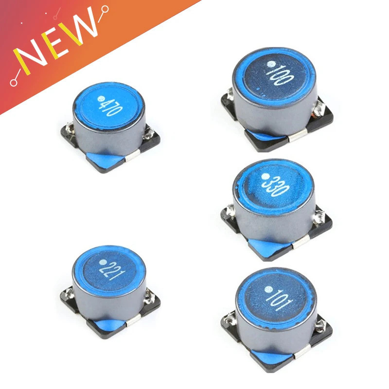 10 ชิ้น/ล็อต 12.5*12.5*7.5 มม.10uH 33uH 47uH 100uH 220uH SMD Power Inductor SLF12575T PF ชิปตัวเหนี่