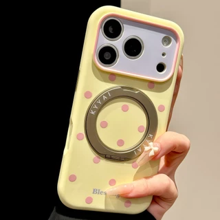 สีซิลิโคนเหลวปิดกั้น 360° เคสขายึดหมุนได้สําหรับ ไอโฟน 17 16 15 14 มือโปร สูงสุด ฝาครอบกันกระแทกแม่เหล็ก