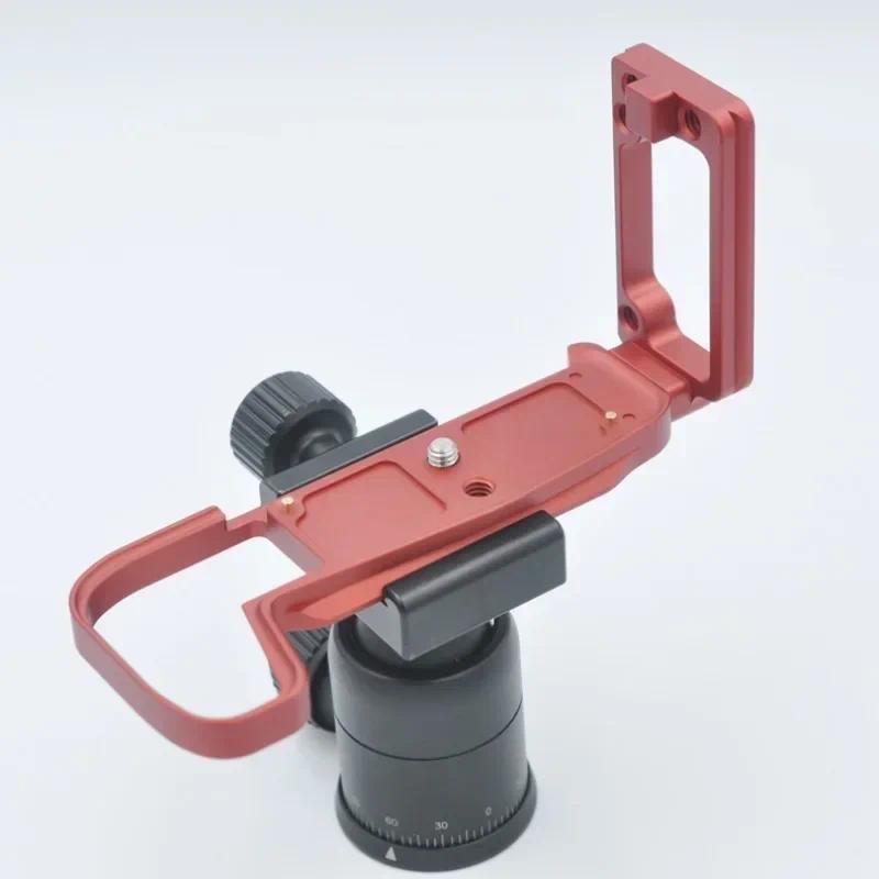 Quick Release แผ่น L-Plate Bracket สําหรับกล้อง RP CNC อลูมิเนียม Grip ขาตั้งกล้อง Monopod หัว Canon