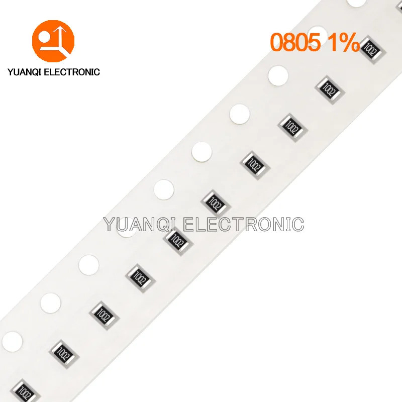 300pcs 0805 1% ตัวต้านทาน 0R-10M 1/8W 0 0.1 10 22 100 200 220 470 โอห์ม 1K 2.2K 4.7K 10K 22K 47K 100