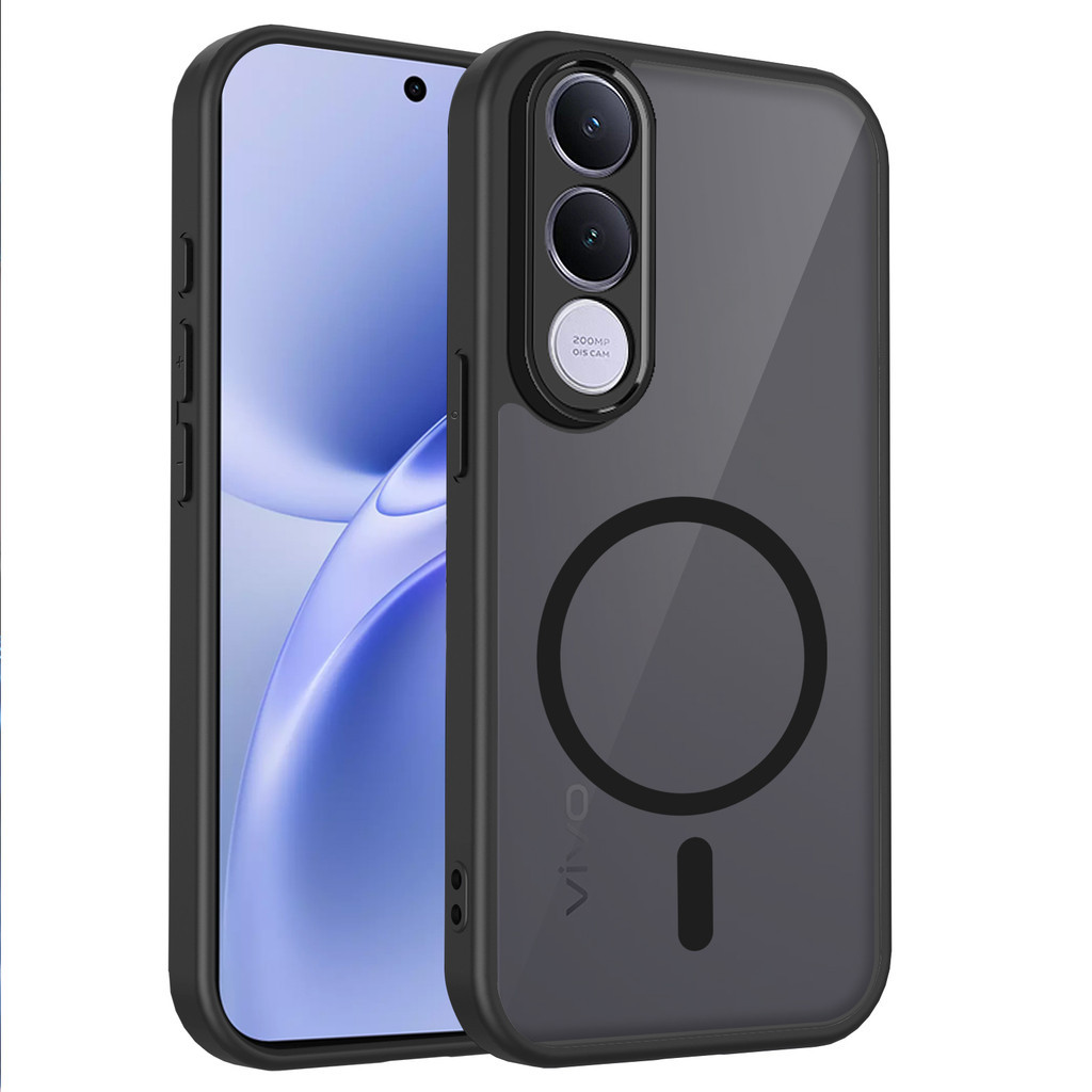 เคสสําหรับ ViVo V70Fe V70 Fe 5G 2026 ฝาครอบโทรศัพท์หนังชาร์จแม่เหล็ก 016