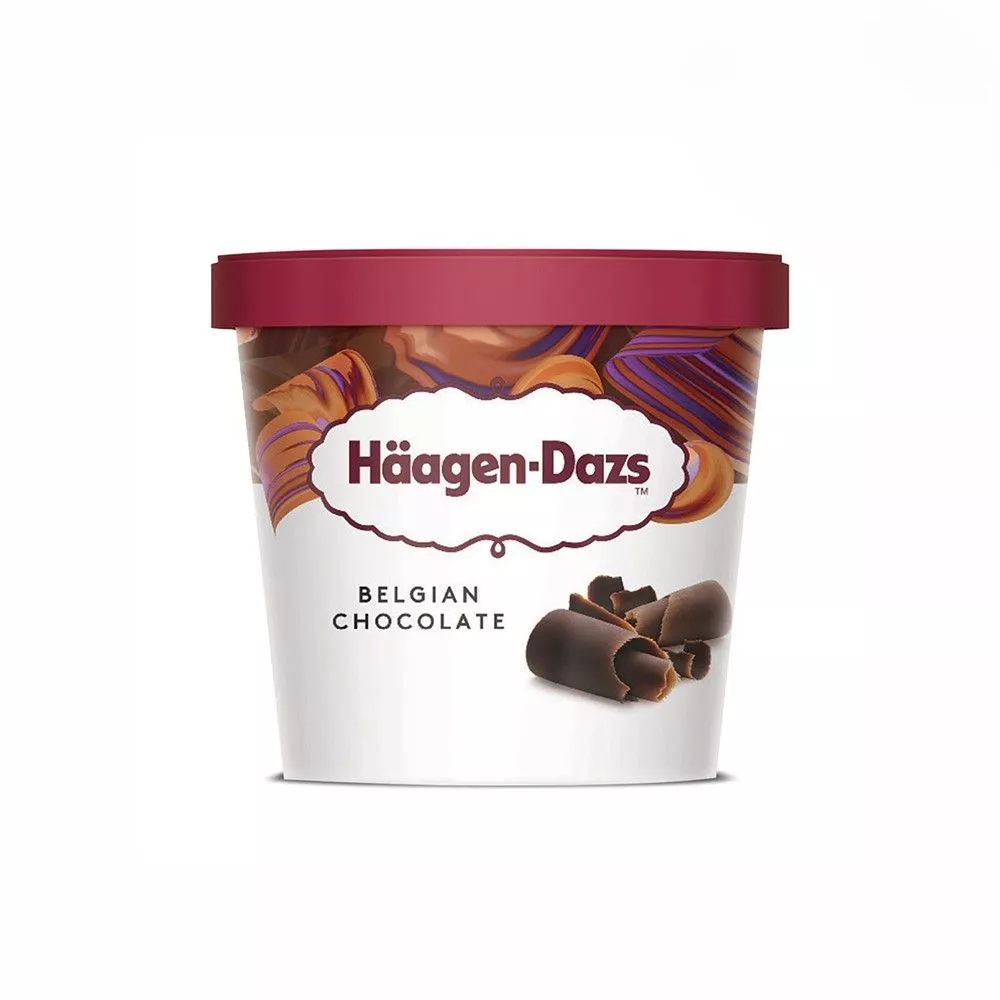 [สินค้าส่งด่วน] ฮาเก้นดาส ไอศกรีม รสเบลเจี่ยนช็อคโกแลต 81 กรัม HAAGEN-DAZS BELGIAN CHOCOLATE ICE CREAM 81 G