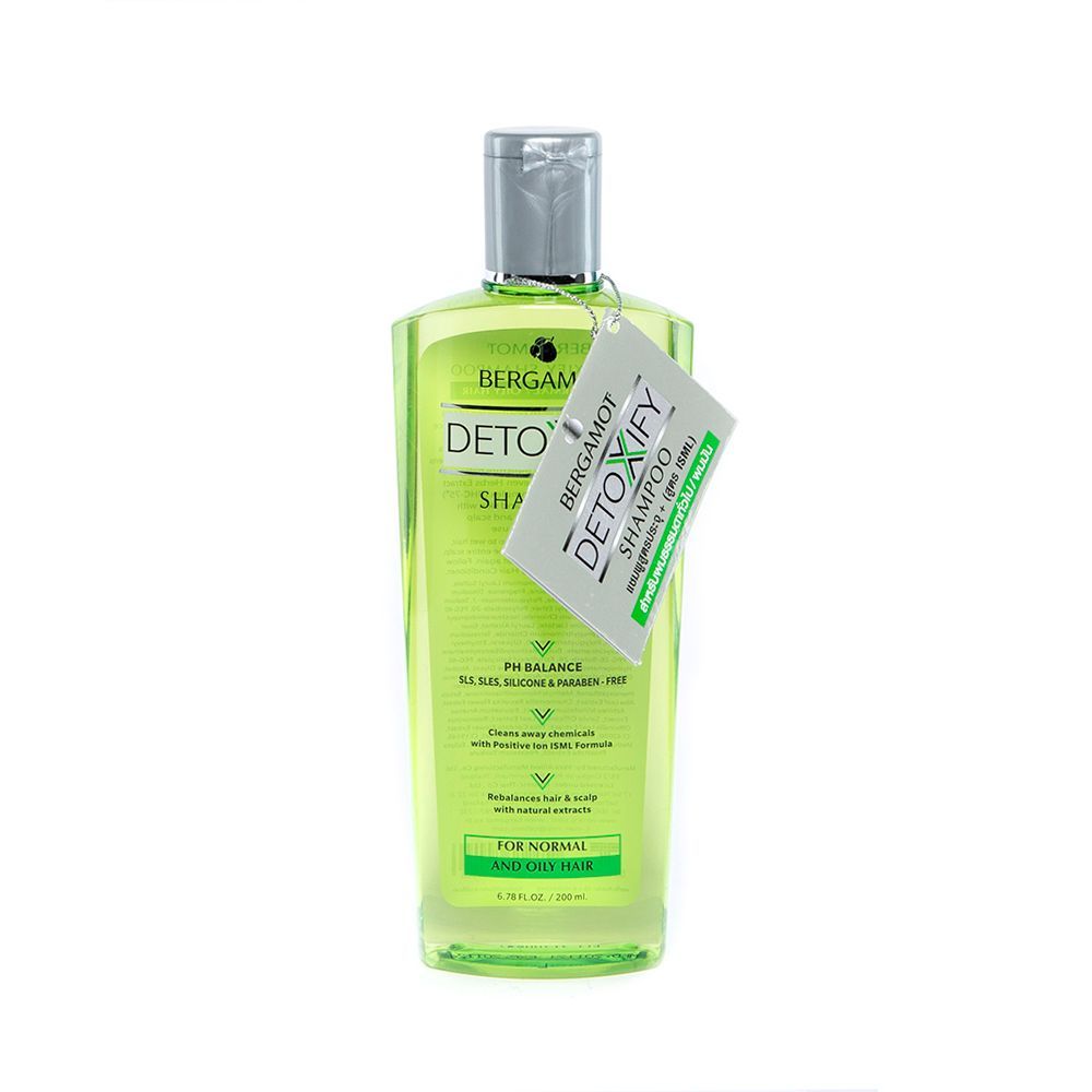 เบอกาม็อท แชมพู ดีท็อคซิไฟ ผมธรรมดา200มล BERGAMOT SHAMPOO DETOXIFY NORMAL 200 ML.