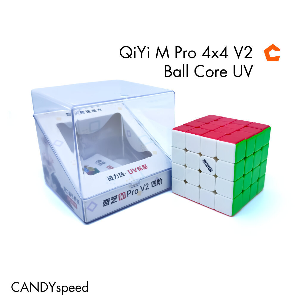 รูบิค QiYi M Pro 4x4 V2 Ball Core UV Cube Rubik | by CANDYspeed