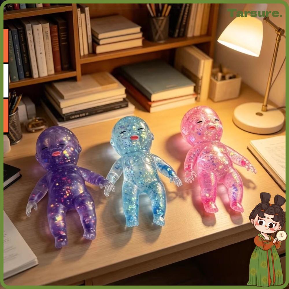 TARSURETH Sugar Baby Squeeze, Glitter น่ารักบีบของเล่น, Creative ความเครียดบรรเทาความวิตกกังวลบรรเทายืด Sensory Fidget สําหรับของขวัญ