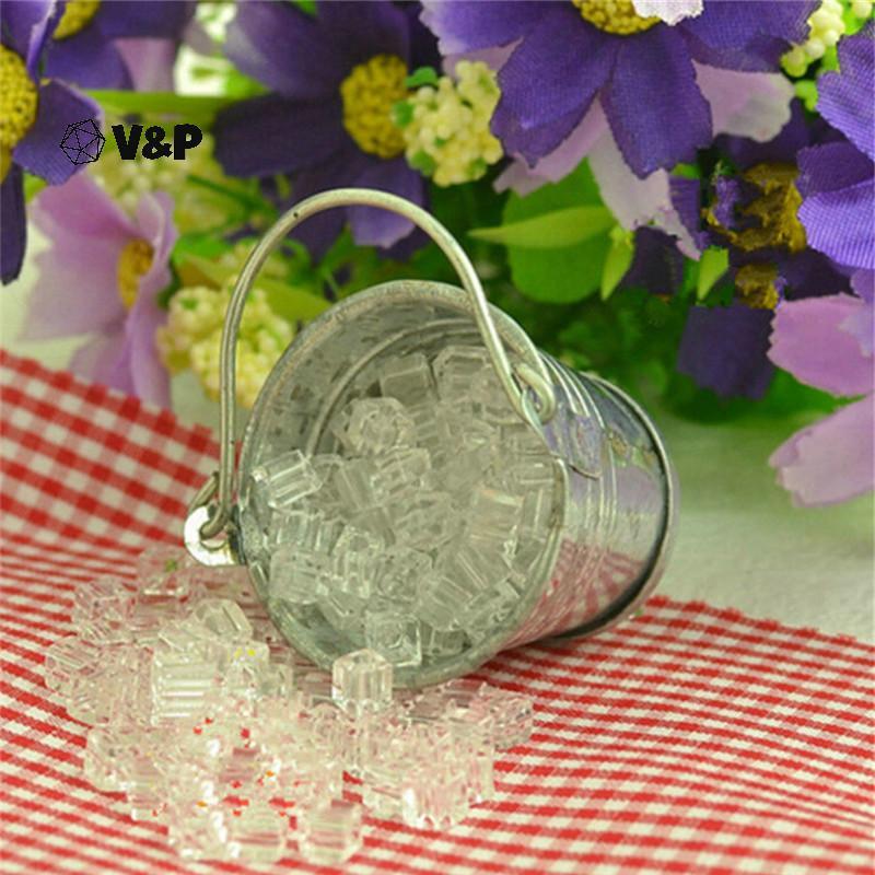 V&P Dollhouse Miniature Ice Cube Buet 1:12 Scale Fairy Home Kitchen Decor