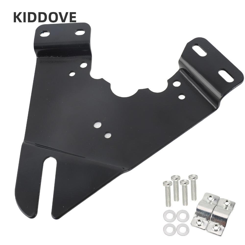 KIDDOVE แผ่นติดตั้งมอเตอร์,เหล็กน้ําหนักเบาไฟฟ้ามอเตอร์แผ่น,ทนทานสีดํามอเตอร์แผ่นยึดสําหรับ MY1016Z/