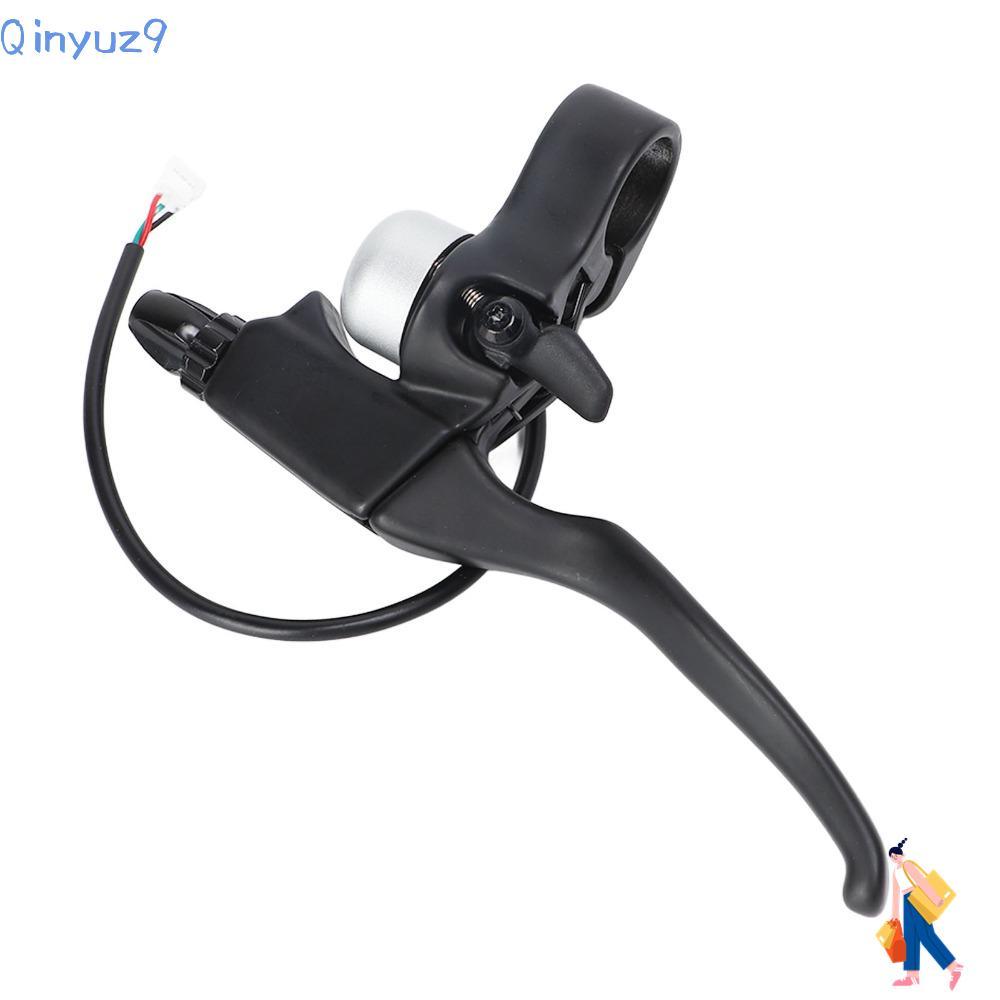 QINYUZ9 เบรคมือสกู๊ตเตอร์ไฟฟ้า,อลูมิเนียมลื่น E-Scooter เบรคคันโยก,กันน้ําทนทานพร้อม Bell Hall Effec