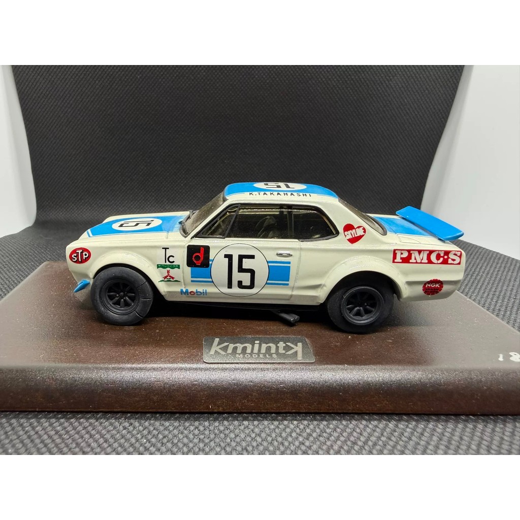 [คลังสินค้าพร้อม ถ้าคุณมีคําถามที่ติดต่อ] Kminix 1/43 Japanese SKYLINE 2,000 GT-