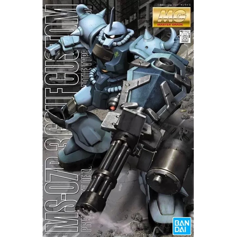 BANDAI ชุดโมเดล GUNDAM MG 1/100 MS-07B-3 GOUF CUSTOM B3 MOBILE SUIT GUNDAM THE 08th MS TEAM