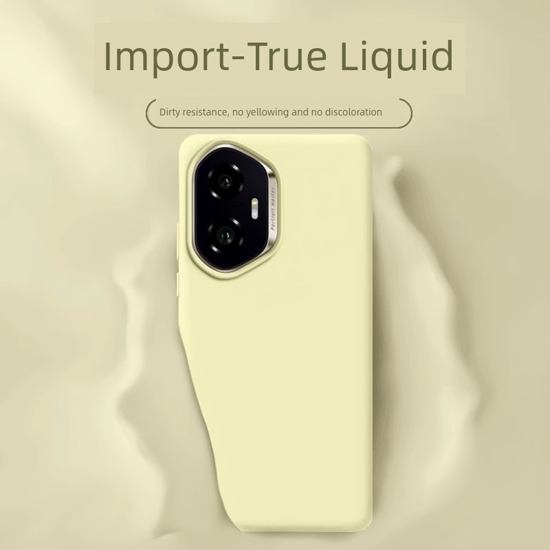 honor magic 7 pro case เคส honor magic 7 pro เหมาะสําหรับเคสโทรศัพท์ Honor 400 500 ซิลิโคนเหลวจริง X