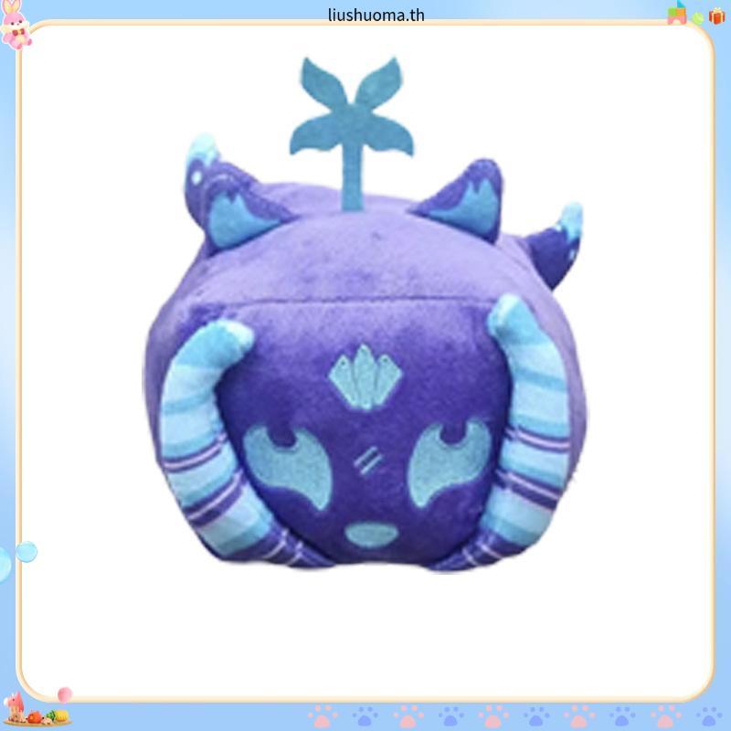 Blox Fruits Plushies Dragon Fruit , Kitsune Fruit, Gas Fruit อุปกรณ์ต่อพ่วงเกมตุ๊กตาผลไม้ของขวัญวันเ