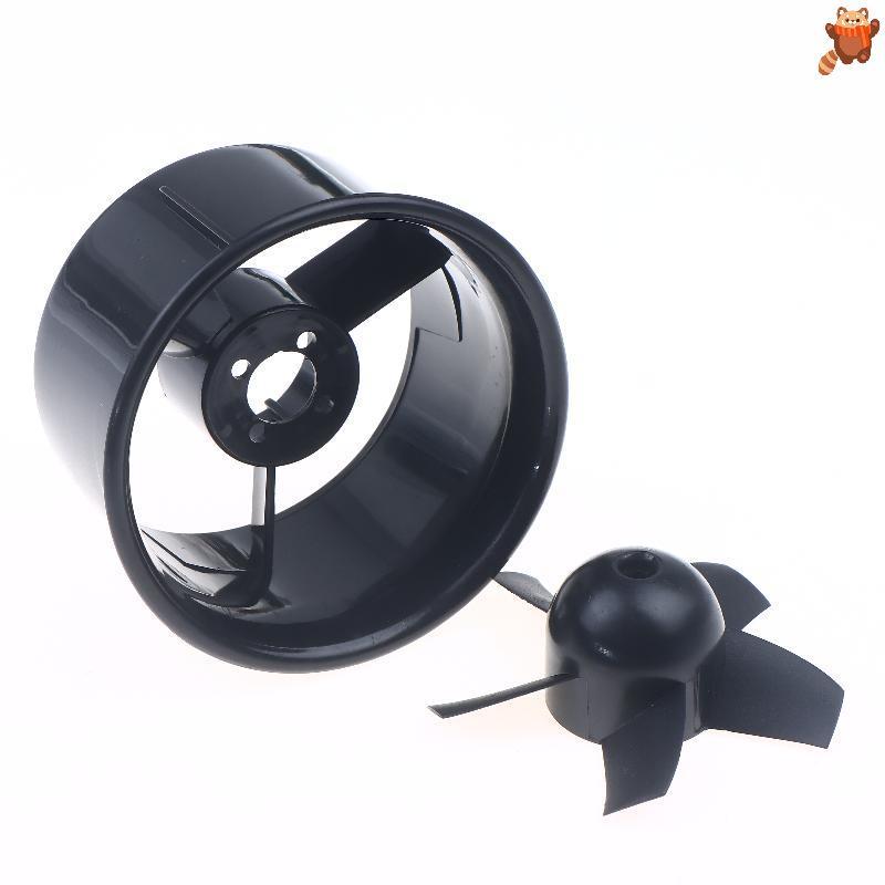 [AP] ท่อพัดลม 64 มม. 5-de ไม่มีมอเตอร์สําหรับ RC EDF Jet Airplanes อะไหล่ของเล่นติดตั้ง 3.0 มม.มอเตอ