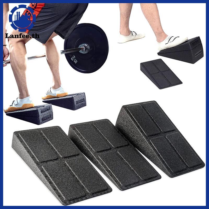 NFE 3pcs Squat Wedge Blo ปรับลื่น Squat Ramp Deadlift Wedge Calf Stretcher Slant Board Strength สําห