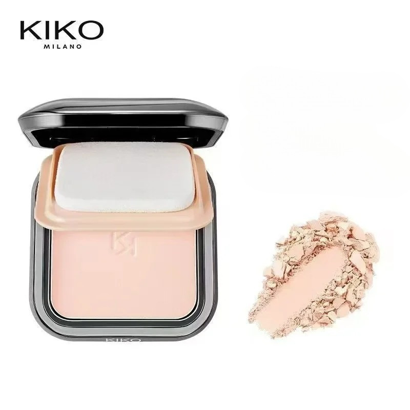 KI Wet and Dry Powder Foundation Matte Finish Pressed Setting Powder Oil Control Mineral Foundation Long Lasting Face Makeup