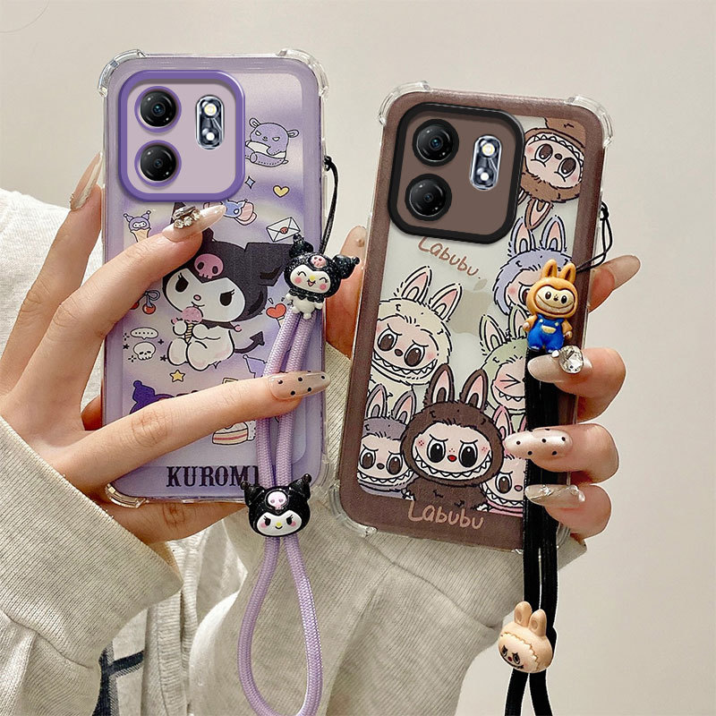 กรณี OPPO RENO15 15F 15PRO 5G น่ารัก 3D การ์ตูนการ์ตูนของเล่นตุ๊กตา TPU ซิลิโคนนุ่มผู้หญิงสร้อยข้อมือผู้ถือเคสโทรศัพท์ YD1 ราคา ถูกที่สุด โปรบีเคเค