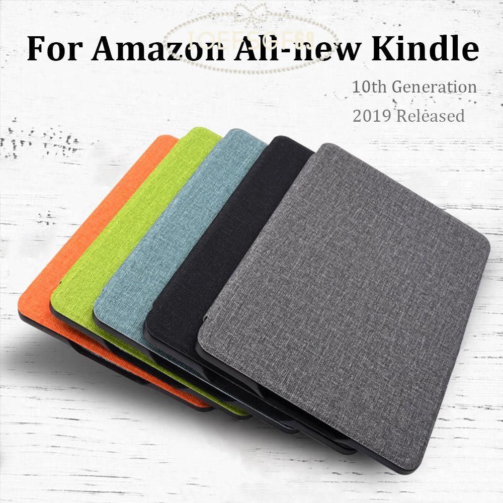 IOEFSGF69 Cover Cloth Texture Auto Wake/Sleep Protective Shell สําหรับ All- Kindle 10th Gen 2019 Rel