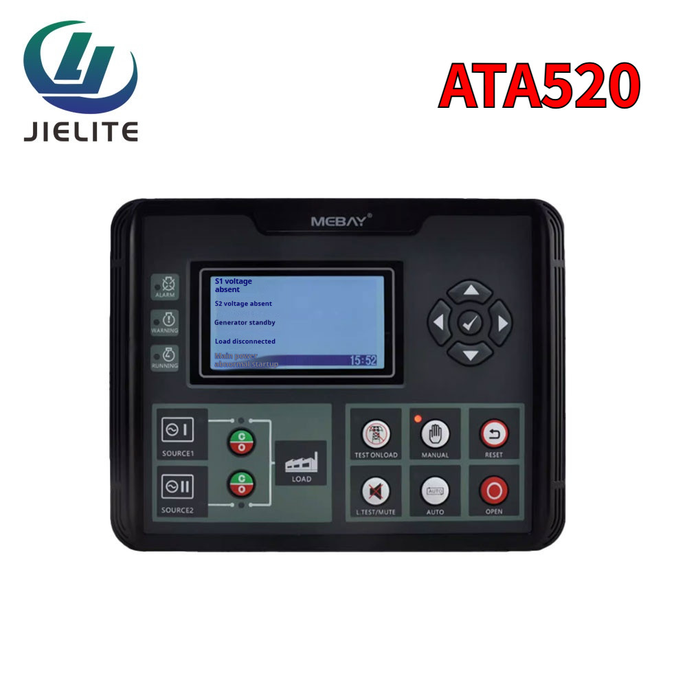 ATS520 ชุดเครื่องกําเนิดไฟฟ้า dual power ตัวควบคุมการสลับอัจฉริยะ ATS520I ATS520R ATS520IR
