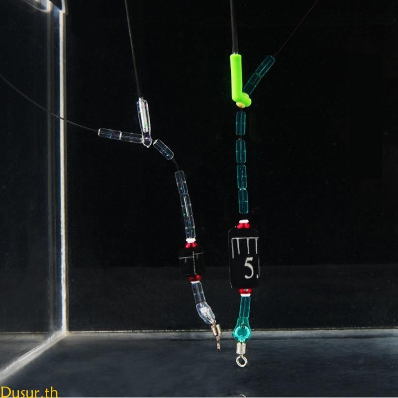 Dusur 30lots Auto Standing Angling Float Connector เสริมฐานความเสถียรสําหรับ Lake Ocean และ Family F