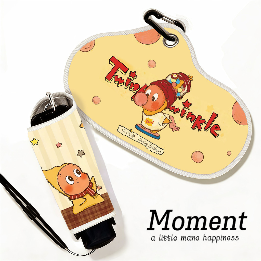 Star People Sticker pocket3 Wrap Cloth Camera Storage Bag SLR Lens Protective Case Anti-Bump Portabl