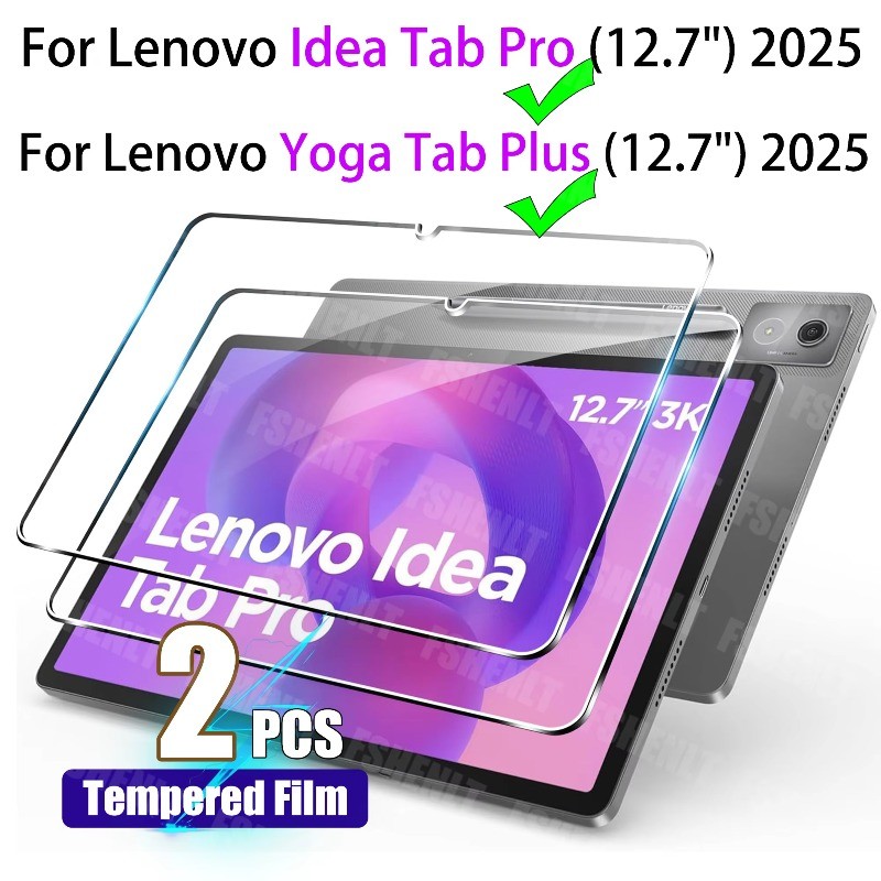 2 ชิ้นป้องกันการระเบิดกระจกนิรภัยสําหรับ Lenovo โยคะ Tab P12 M11 M10 Plus K11 Gen 2 K10 Pro แท็บเล็ต HD ป้องกันหน้าจอสําหรับ Lenovo Legion Idea Tab Pro Plus Gen 2 Anti Blue Light ฟิล์ม
