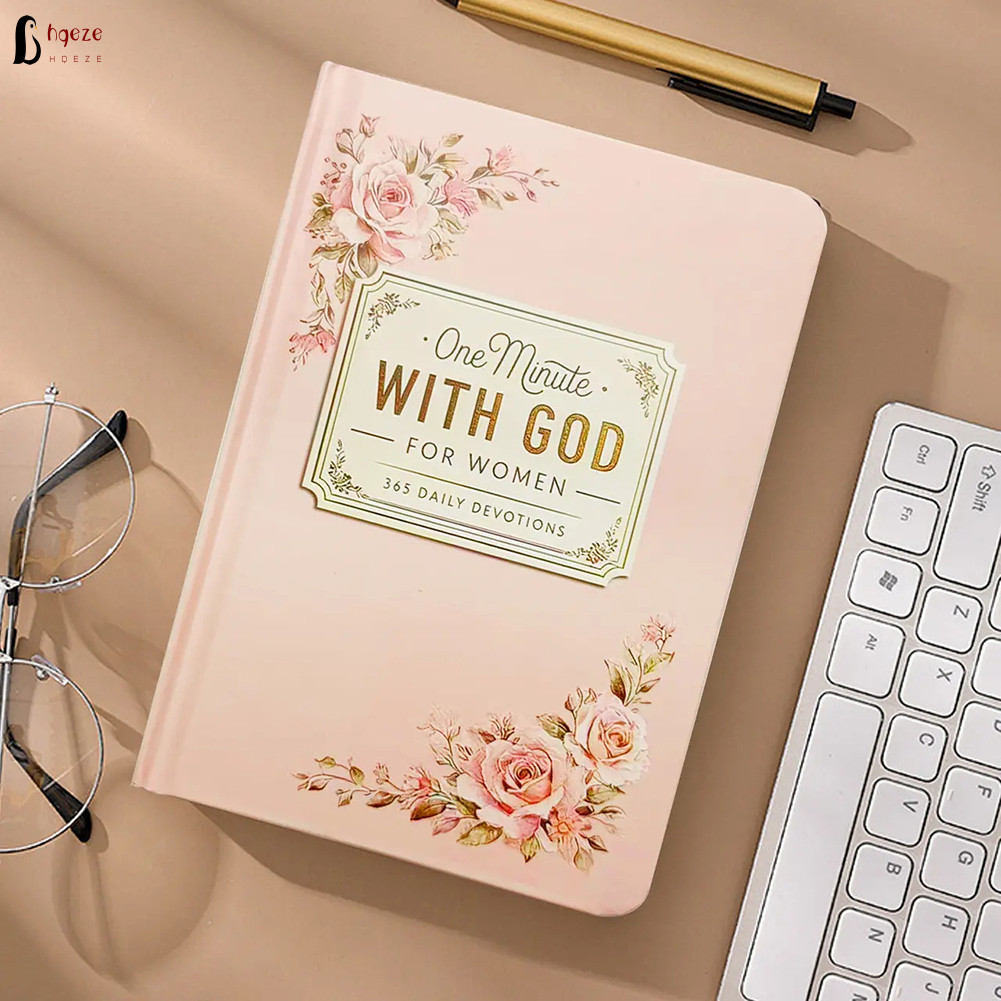 One Minute Daily Devotional สําหรับผู้หญิง 365 วันแห่งการสวดมนต์ประจําวัน บันทึกบริการคริสตจักรอาทิตย์