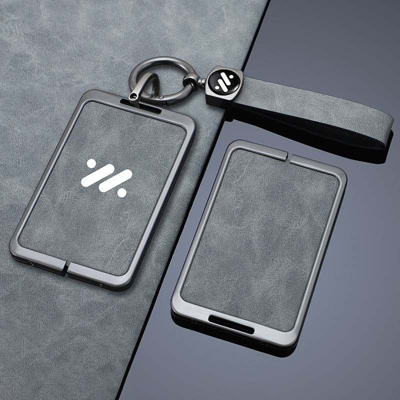 2026 MG IM6 สมาร์ทการ์ดกรณี MG IM5 เฉพาะรถ NFC Sensor เคสป้องกันกระเป๋าหนังหัวเข็มขัดผู้ชายผู้หญิง