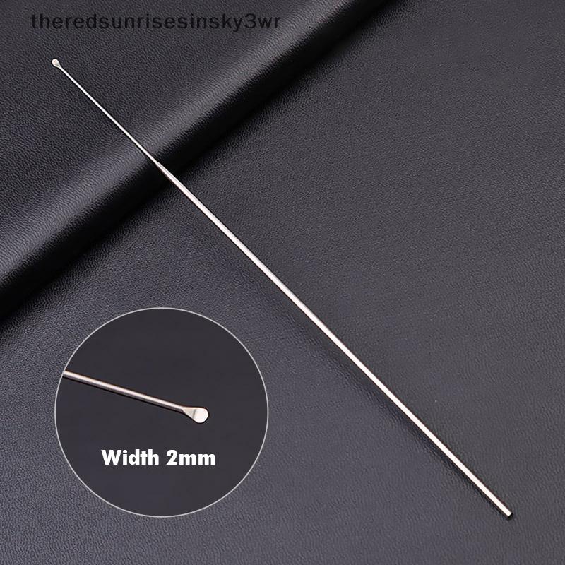 (the) 18 ซม.ทองแดงสแตนเลสหูขี้ผึ้ง Pi Curette กําจัดขี้หู Pier Earpi ทําความสะอาดชุดเครื่องมือสําหรับเด็กผู้ใหญ่บ้าน (TH)