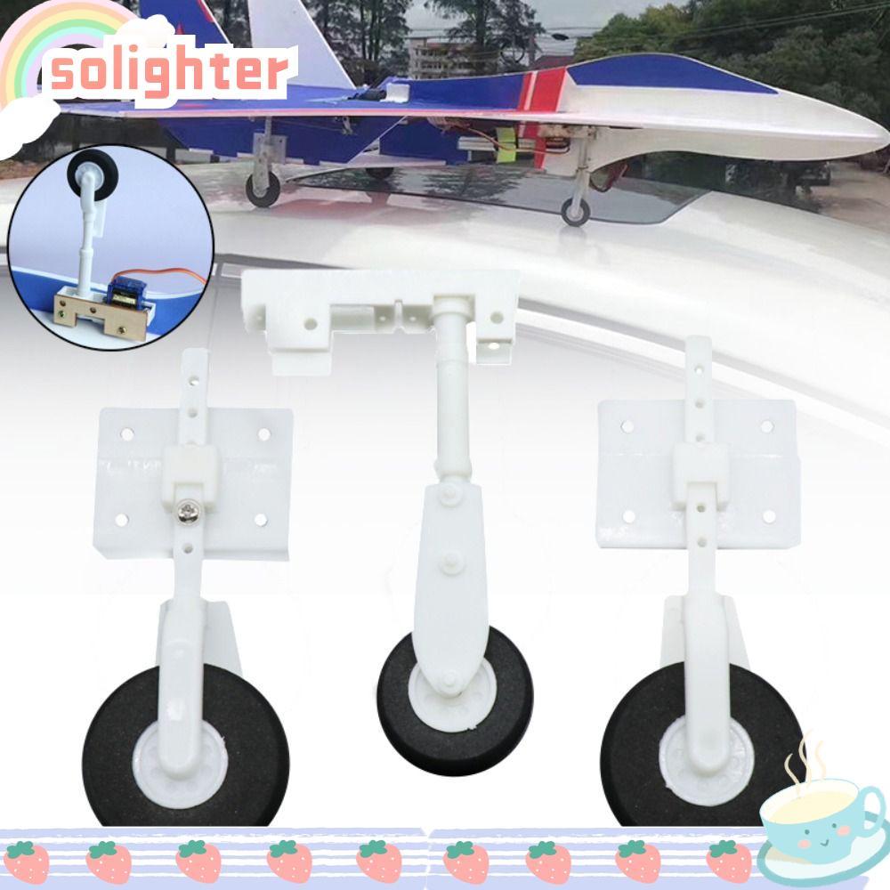 SOLIGHTER RC เครื่องบิน Landing Gear, KT Board น้ําหนักเบา SU27 ชุดประกอบ, ของเล่น Quadcopter พวงมาล