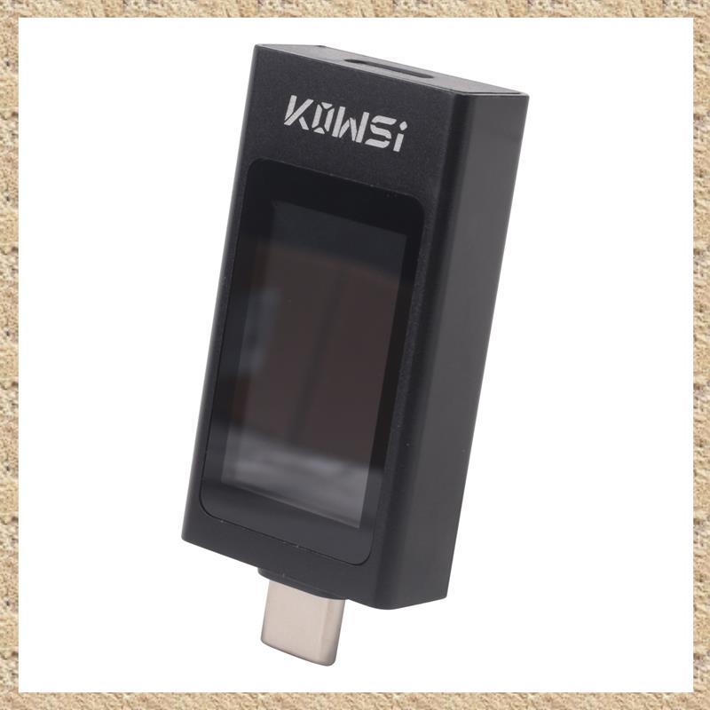 KWS-X1 Type-C Tester DC 3.3-36V 0-12A Digital Voltage Current Detection Meter จอแสดงผล IPS Fast Char