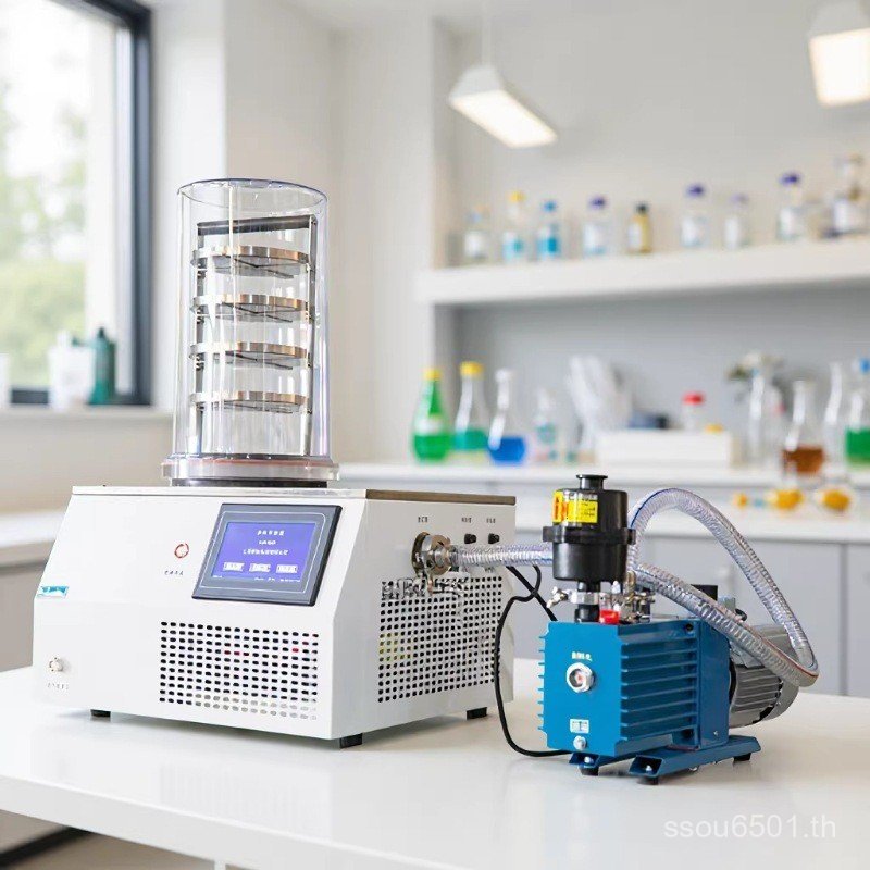 การแพทย์แผนจีนสูญญากาศ Freeze-Drying Machine Laboratory Freeze-Drying Machine Freeze-Drying Machine 