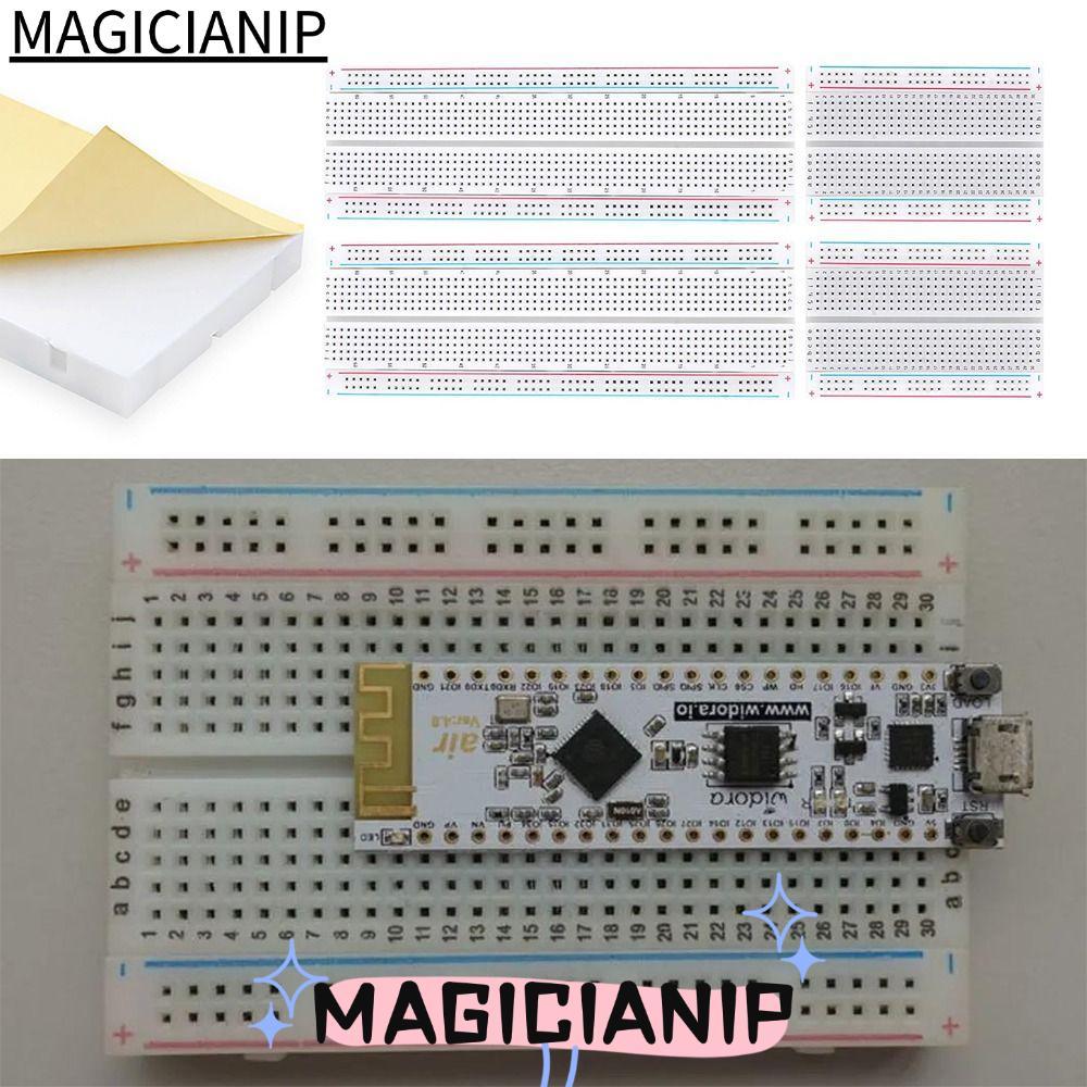 MAGICIANIP Solderless Plug-in BreadBoard, เมนบอร์ด PCB Test พัฒนาบอร์ด, Professional 830/400Points D