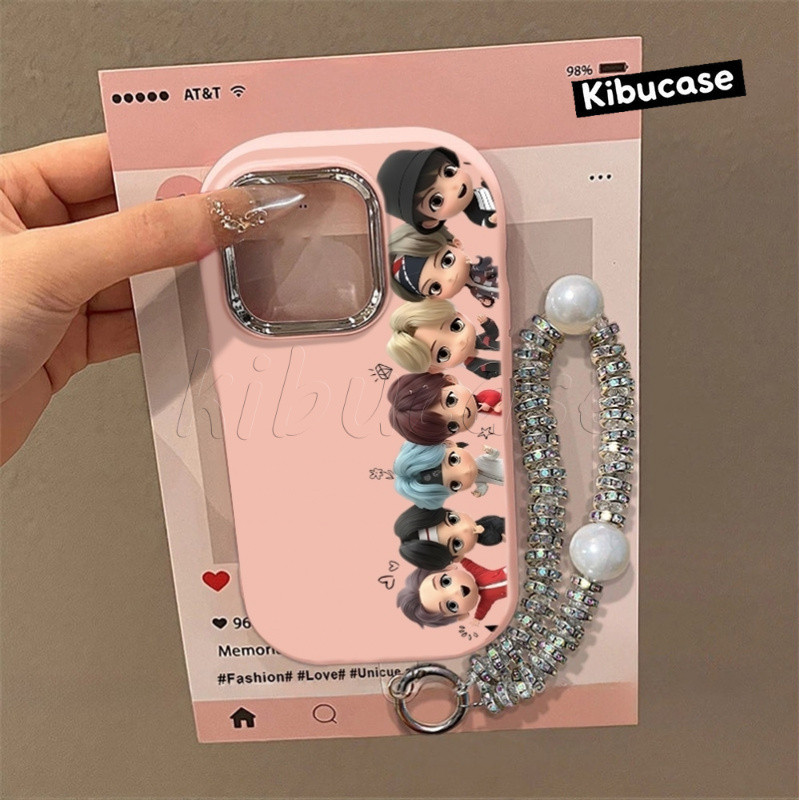 สําหรับ XIAOMI/REDMI Softcase TPU Motif BTS กรณี XIAOMI 17 PRO MAX 11 LITE POCO F7 PRO F7 ULTRA F6 F
