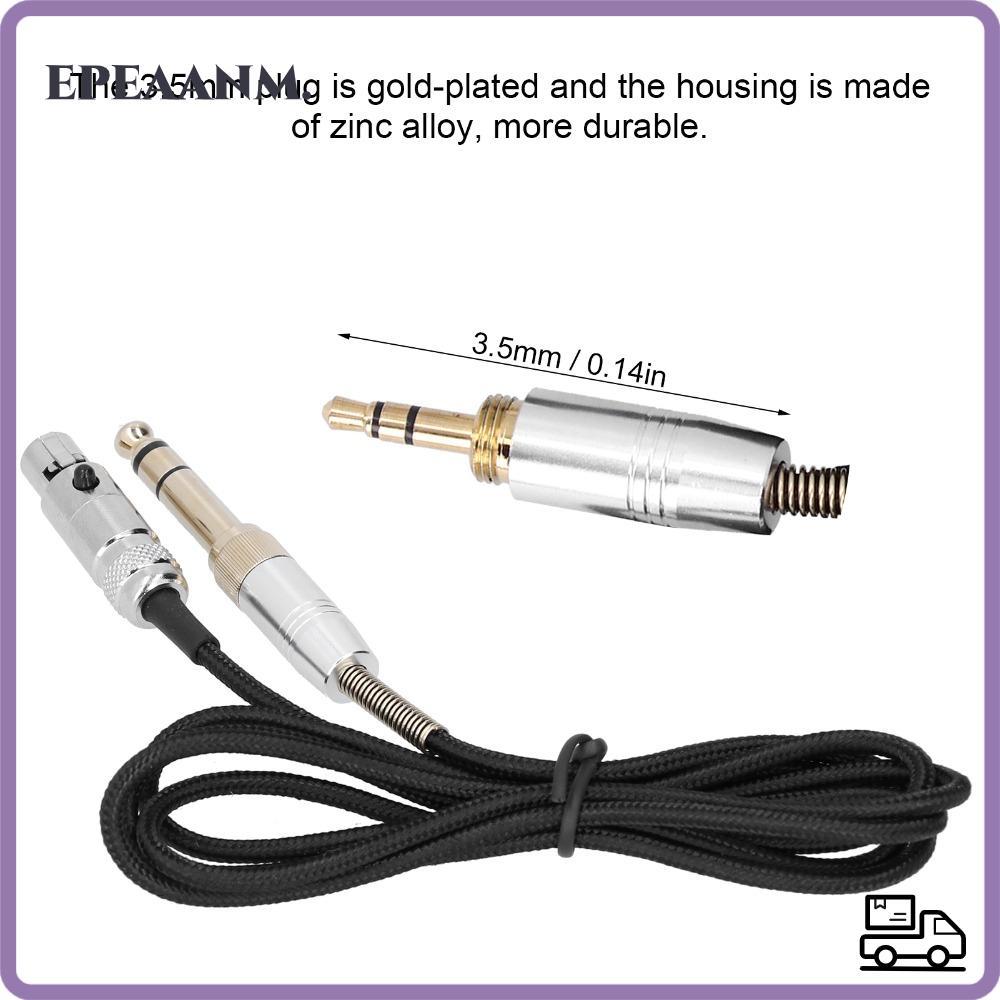 EPEAA หูฟังเปลี่ยนสาย, 2 M / 6.5ft Plug and Play หูฟังอัพเกรดสายไฟ, 6.35 มม./3.5 มม.มินิอินเทอร์เฟซ 