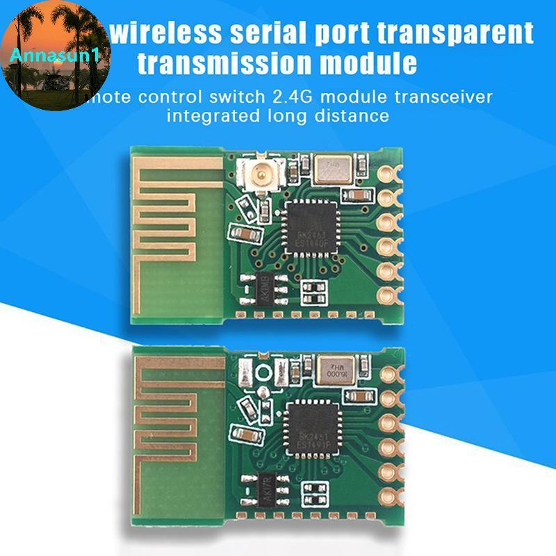 Annasun JDY 41 2.4G โมดูลพอร์ตอนุกรมไร้สายการถ่ายโอนข้อมูลพลังงานต่ําโปรโตคอลโปร่งใสสําหรับการตรวจสอ