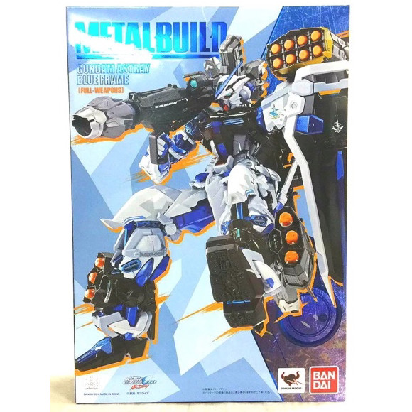 BANDAI MB METAL BUILD GUNDAM ASTRAY BLUE FRAME + LOHENGRIN LAUNCHER OPTION SET